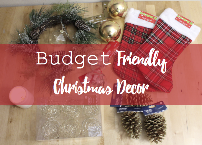 Budget Friendly Christmas Decor